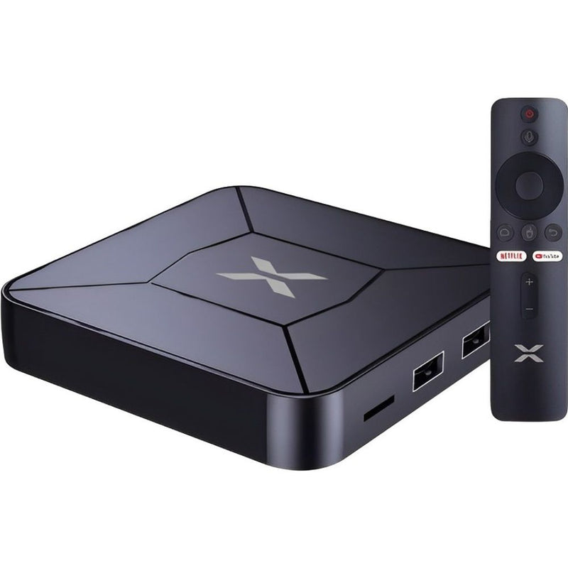 RECEPTOR TV BOX XION XI-ATV4K 2GB/16GB/GOOGLETV/4K/HDMI/BLACK