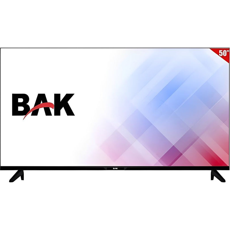 TV SMART 50" BAK BK-50S 4K ULTRA HD/WIFI/DIGITAL/GOOGLE TV/BLACK