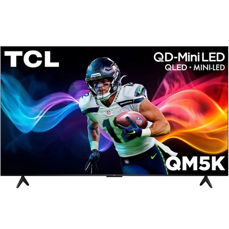 TV SMART 65" TCL 65QM5K UHD QD-MINI LED 4K/GOOGLE TV/BT/DOLBY VISION/BK