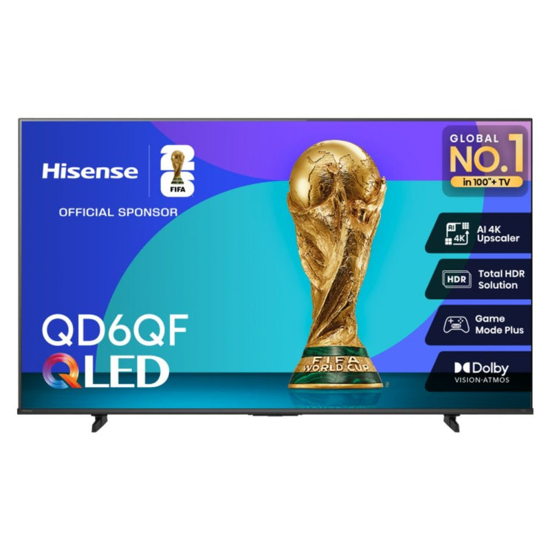 TV SMART 50" HISENSE 50QD6QF HI-QLED 4K/FIRE TV/DOLBY VISION/HDR10/ALEXA BIVOLT