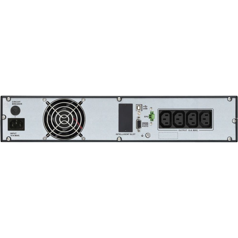 NOBREAK UPS APC EASY SRV2KRI-E 2000VA ON-LINE RACK 1800W LCD/USB/RS232/230V + KIT RAIL