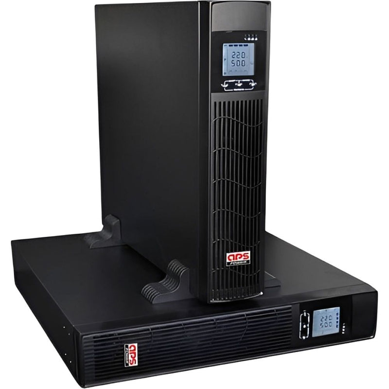 NOBREAK UPS APS POWER 1KVA ON-LINE TOWER RACK 900W/LCD/USB/RS232/220V