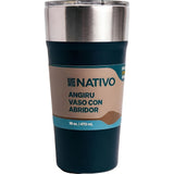 VASO NATIVO ANGIRU C/ ABRIDOR - 473ML - VERDE
