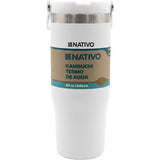 TERMO NATIVO KAMBUCHI P/ AGUA - 880ML - BLANCO