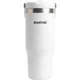 TERMO NATIVO KAMBUCHI P/ AGUA - 880ML - BLANCO