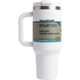 VASO NATIVO MBATOVI P/ AGUA - 1.1LTS - BLANCO