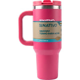 VASO NATIVO MBATOVI P/ AGUA - 1.1LTS - FUCSIA