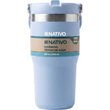 TERMO NATIVO MITAREKO P/ AGUA - 590ML - CELESTE