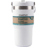 TERMO NATIVO MITAREKO P/ AGUA - 590ML - BLANCO