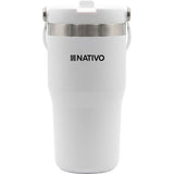TERMO NATIVO MITAREKO P/ AGUA - 590ML - BLANCO