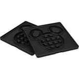 WAFLERA SANDWICHERA ATMA WS027DRN 2 EN 1 700W /BLACK MICKEY MOUSE/220V 50-60HZ