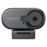 WEBCAM EMEET SMARTCAM C100 1080P/2MP/WIDE ANGLE/MIC/USB BLACK E3001