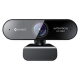 WEBCAM EMEET SMARTCAM NOVA 1080P AUTO-FOCUS/2 MIC/USB BLACK E3109