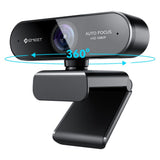 WEBCAM EMEET SMARTCAM NOVA 1080P AUTO-FOCUS/2 MIC/USB BLACK E3109