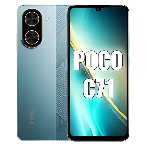 CELULAR XIAOMI POCO C71 DUAL 64GB/4GB RAM BLUE