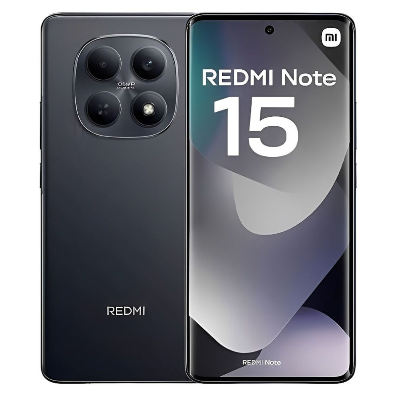 CELULAR XIAOMI REDMI NOTE 15 5G DUAL 256GB/8GB BLACK - SLIM (SIN CARGADOR)